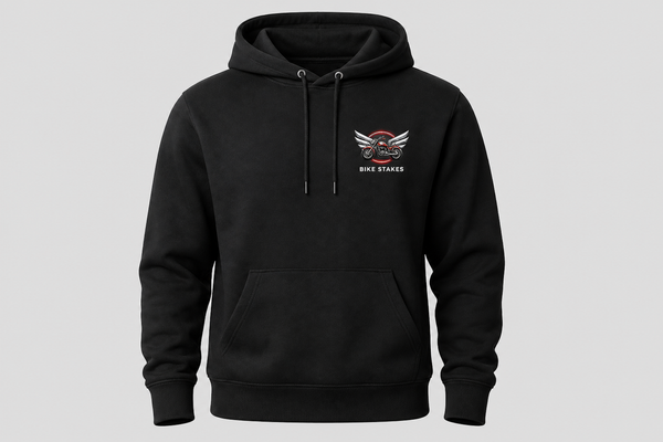 Bike Stakes Crest Hoodie