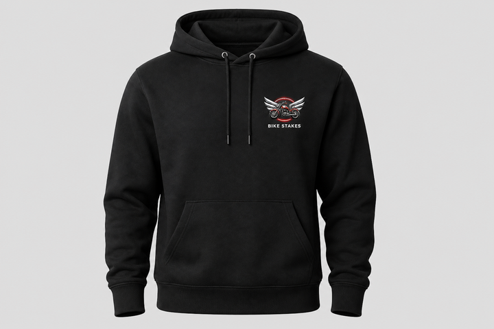 Bike Stakes Crest Hoodie